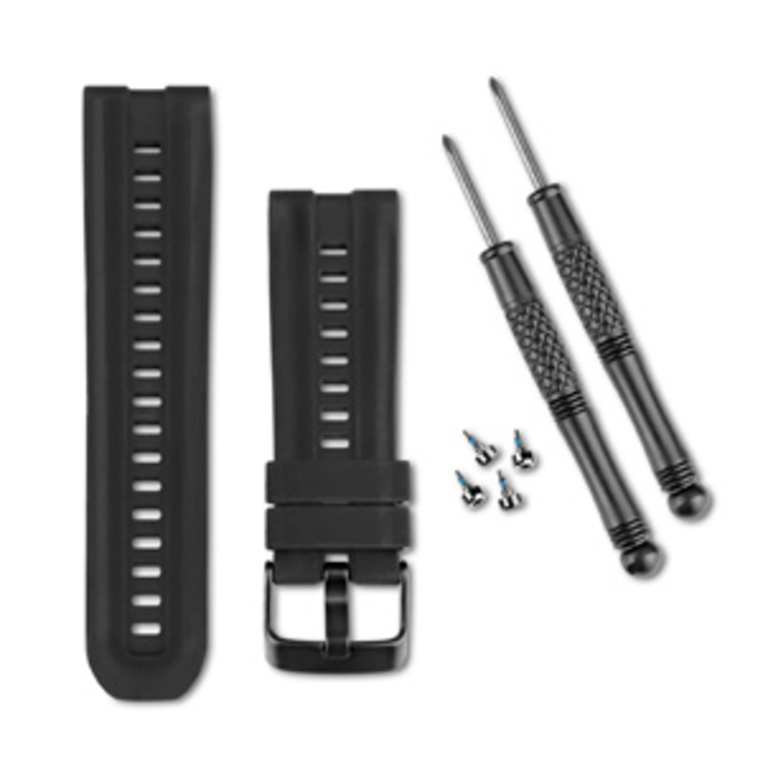 Silicone Watch Band - Black Band