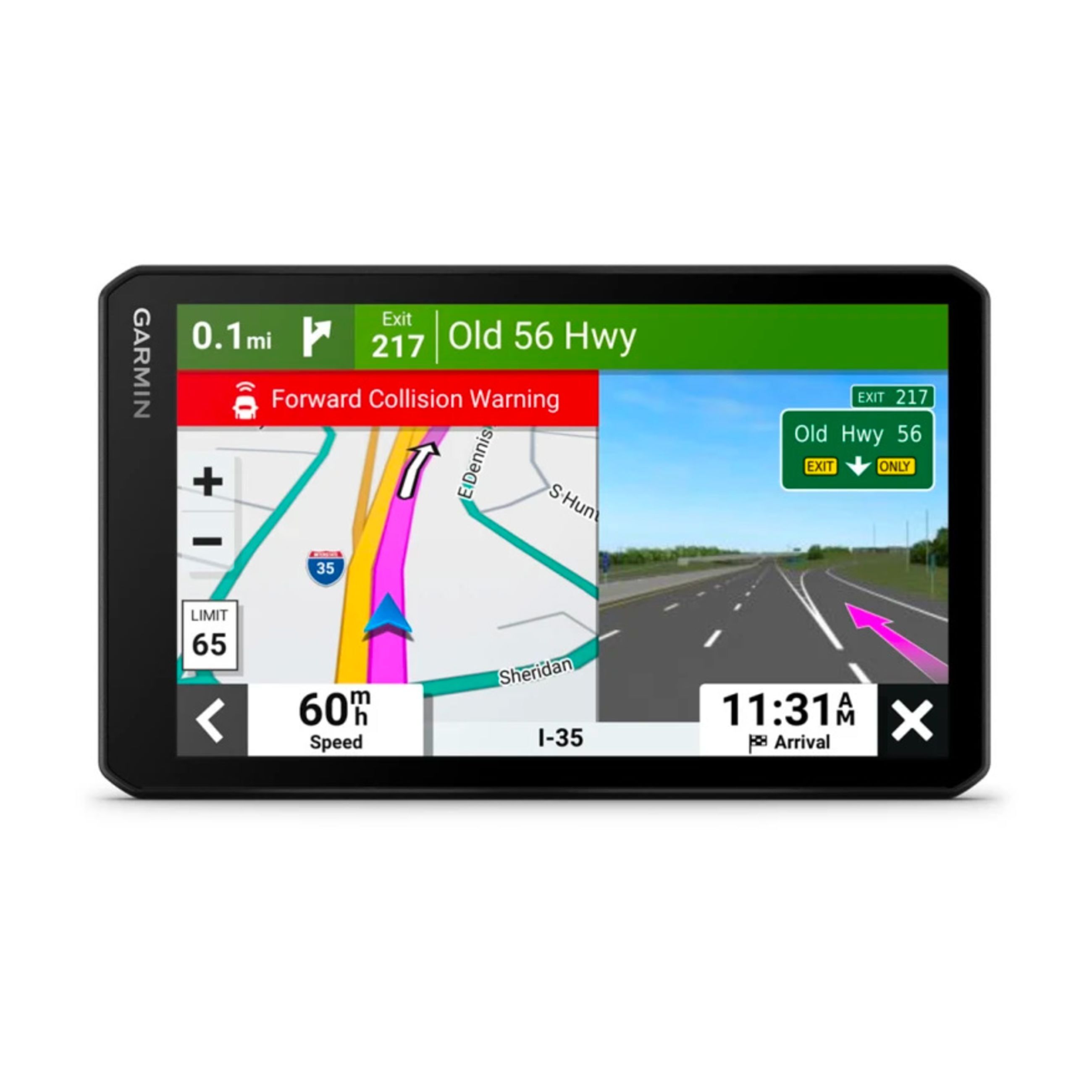 Rv 795 - 7" Rv Navigator With Built-In Dash Cam