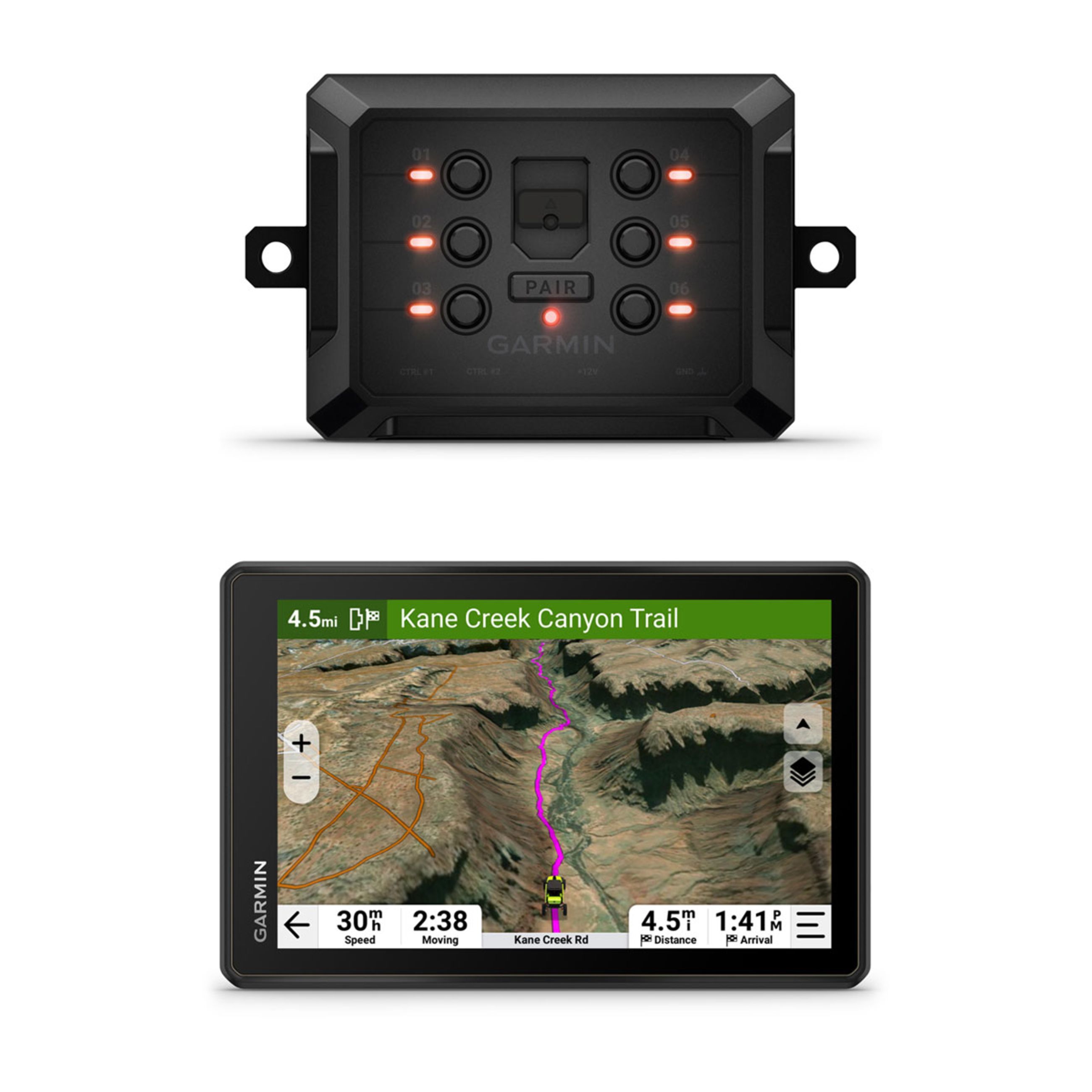 Tread 2 - Sxs Edition - 8" Rugged Powersport Navigator And Garmin Powerswitch