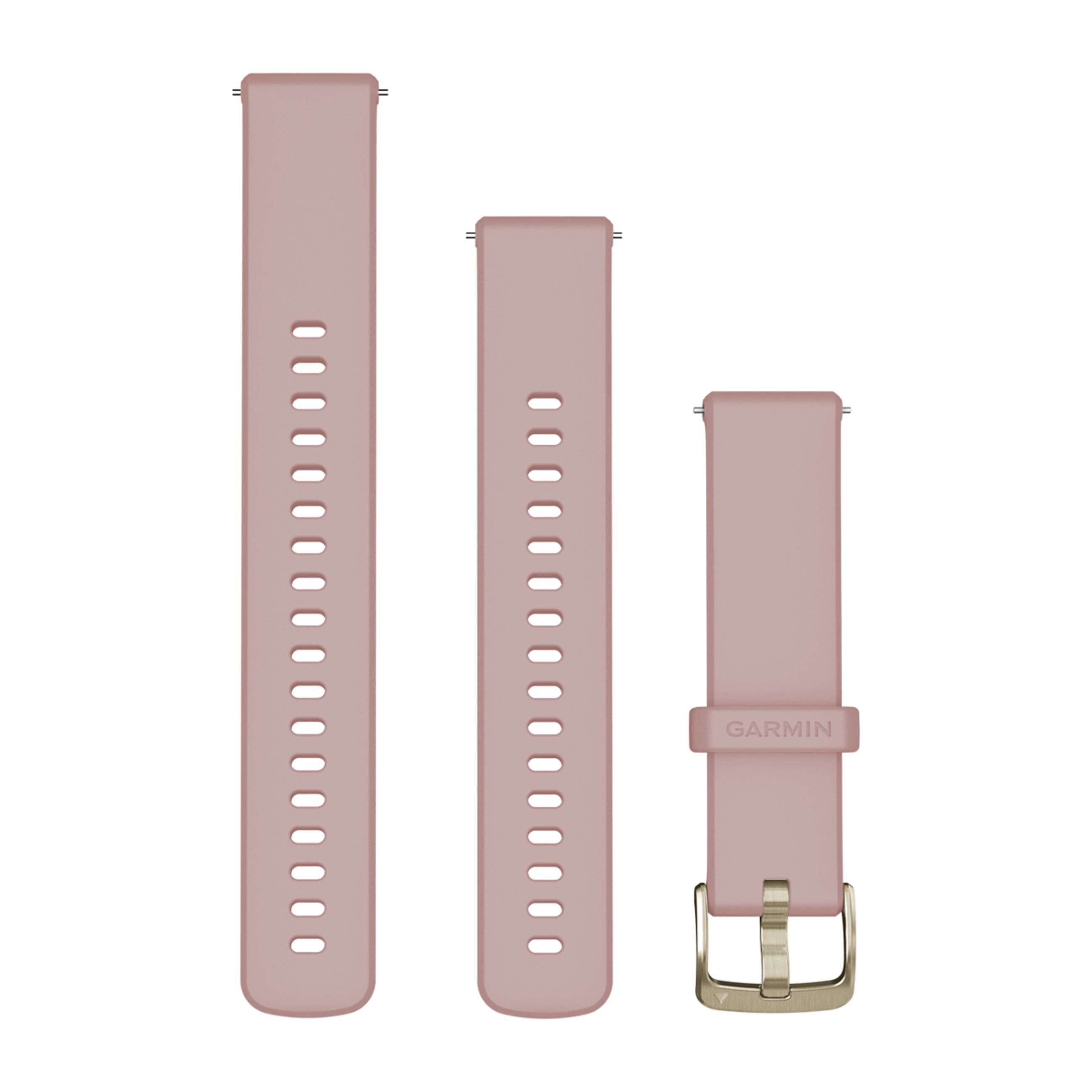 Quick Release Bands (18 Mm) - Dust Rose With Soft Gold Hardware