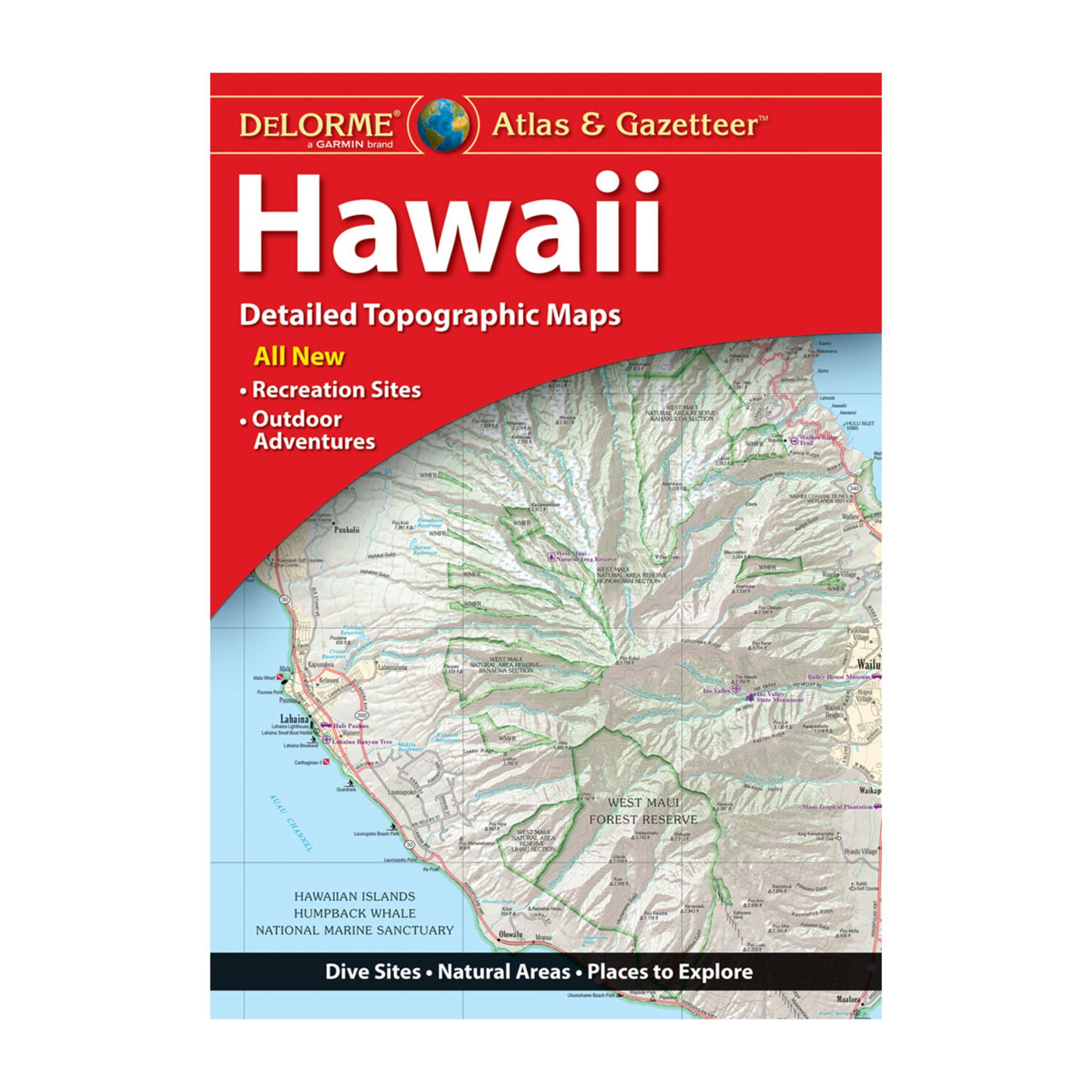 Delorme Atlas & Gazetteer Paper Maps - Hawaii
