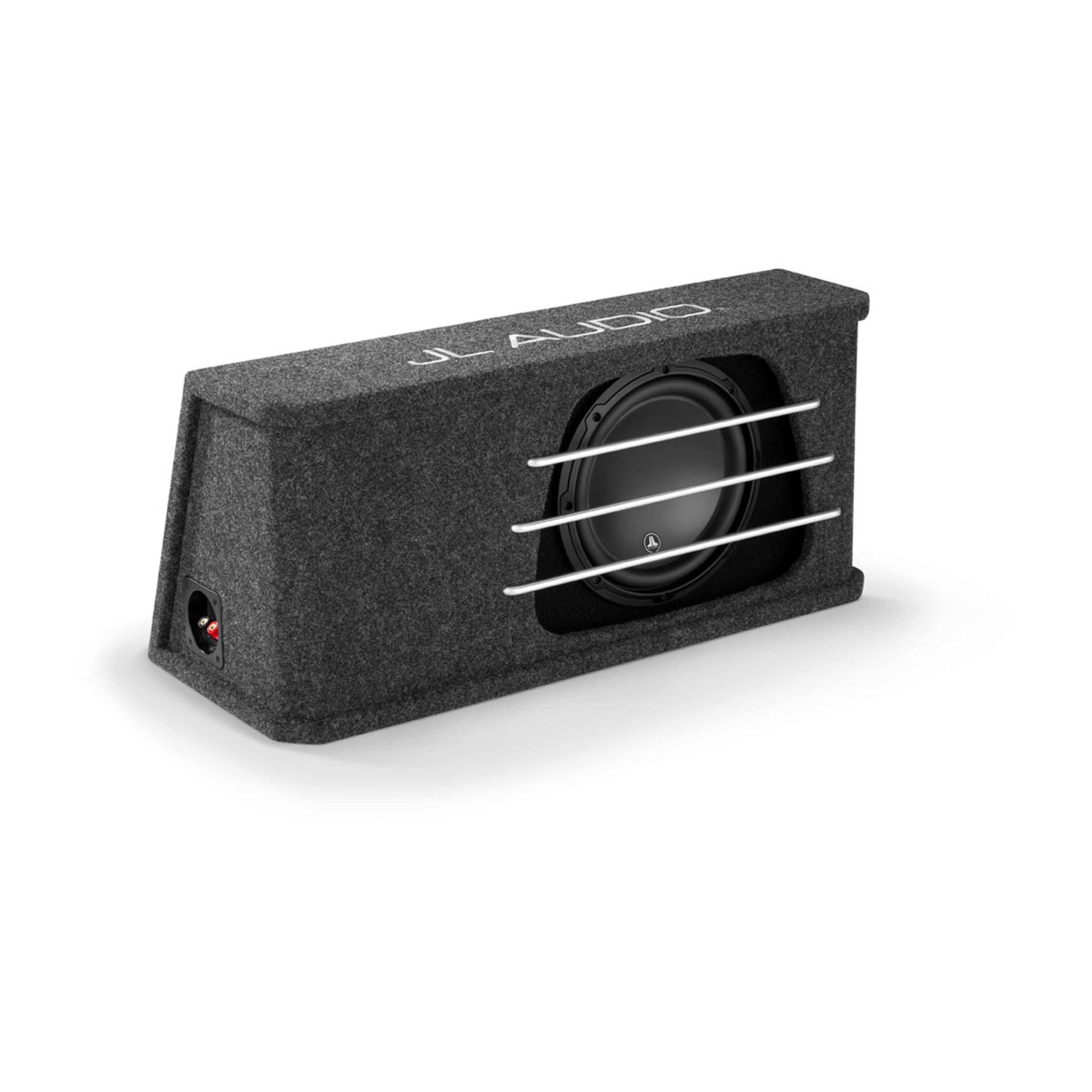 Jl Audio H.O Wedge W7Ae Enclosed Car Subwoofer - Single 10" W3V3 Subwoofer (Ho110Rg-W3V3)
