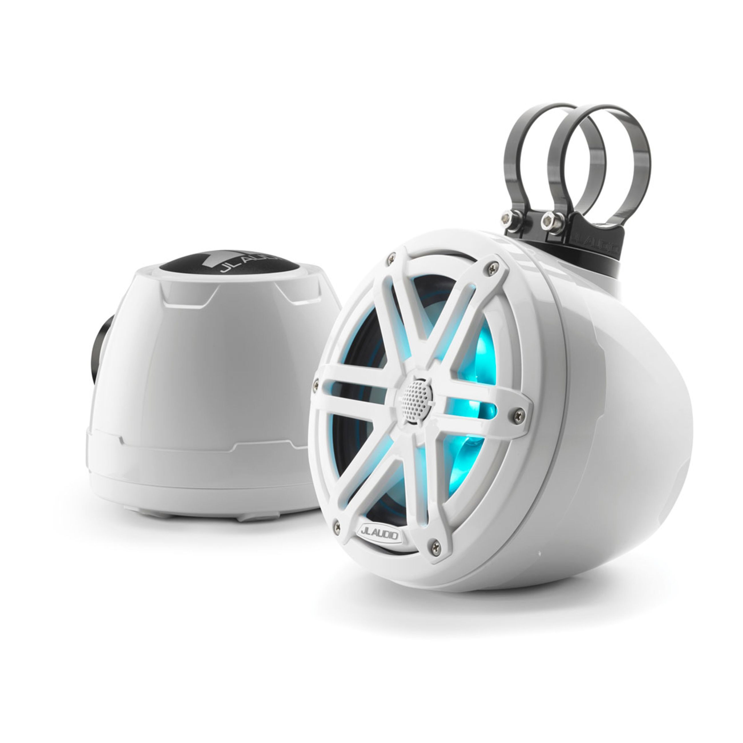 Jl Audio Vex Enclosed System - M3 6.5" With Led And White Sport Grille (M3-650Vex-Gw-S-Gw-I)