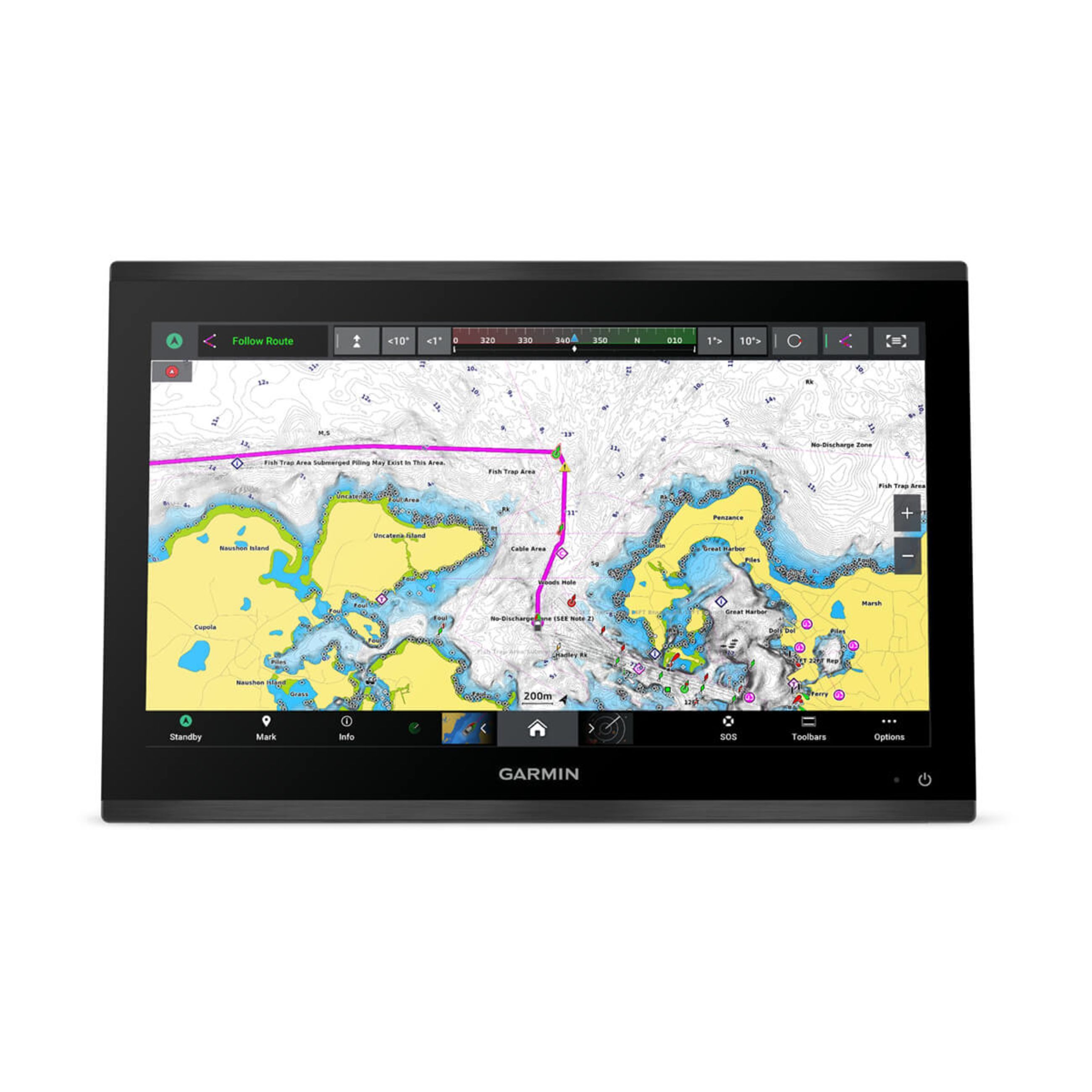 Gpsmap 9217 - Premium Chartplotter With Worldwide Basemap