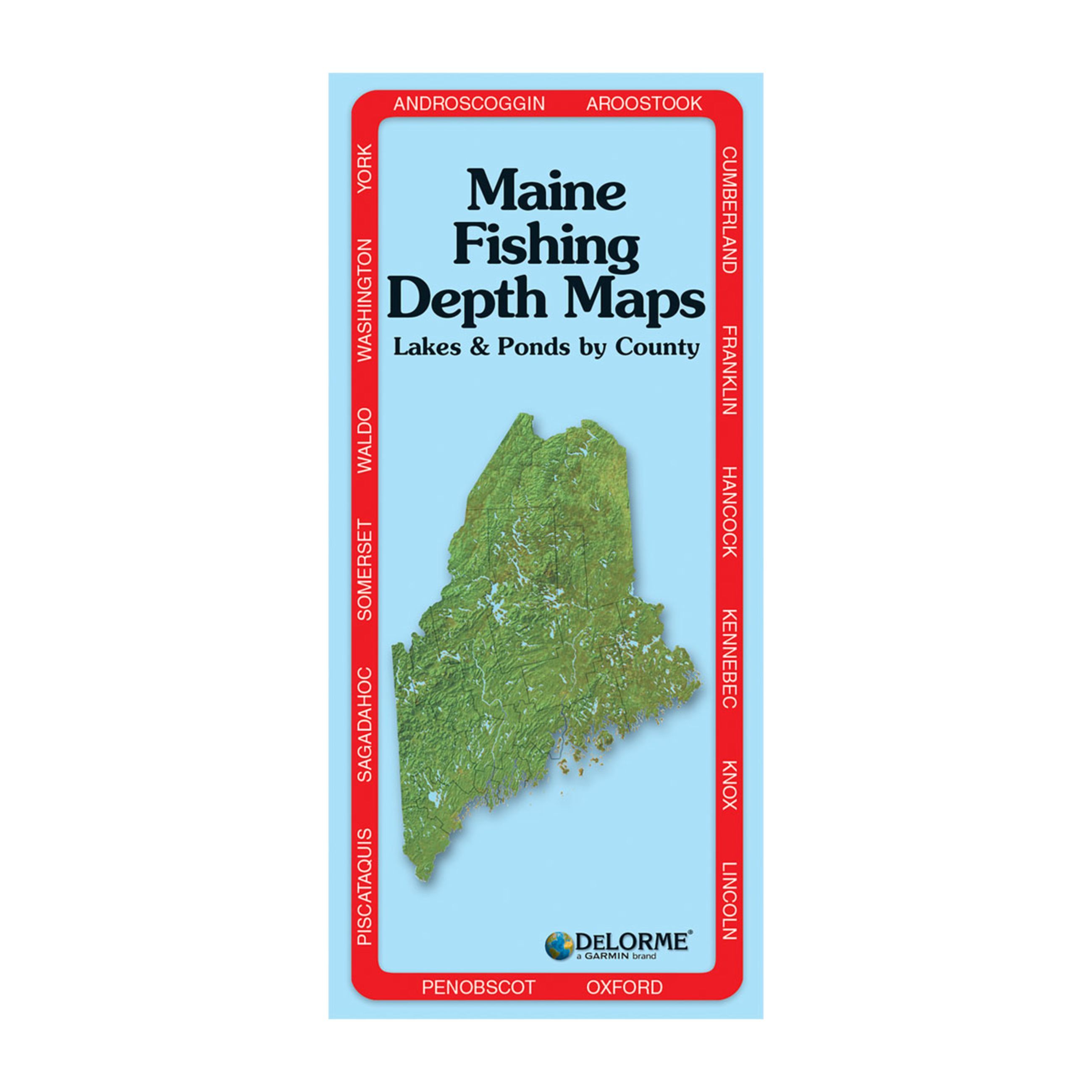 Maine Fishing Depth Maps - Maine Fishing Depth Maps