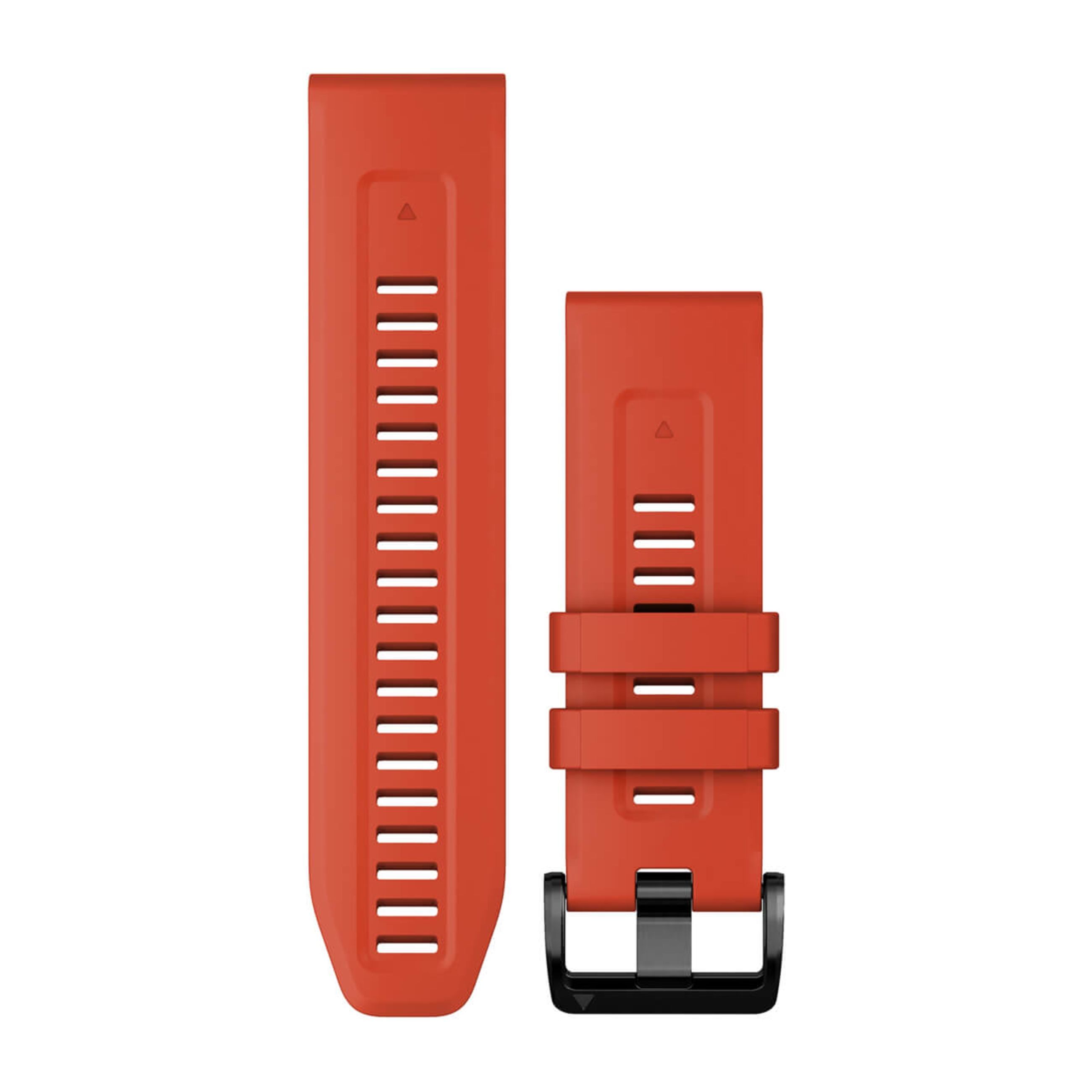 Quickfit 26 Watch Bands - Flame Red Silicone
